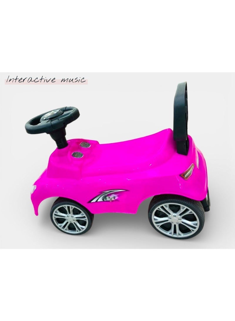 لعبة سيارة الدفع والركوب 2 في 1 للأطفال الصغار للأطفال من عمر 2-5 سنوات - Image 4